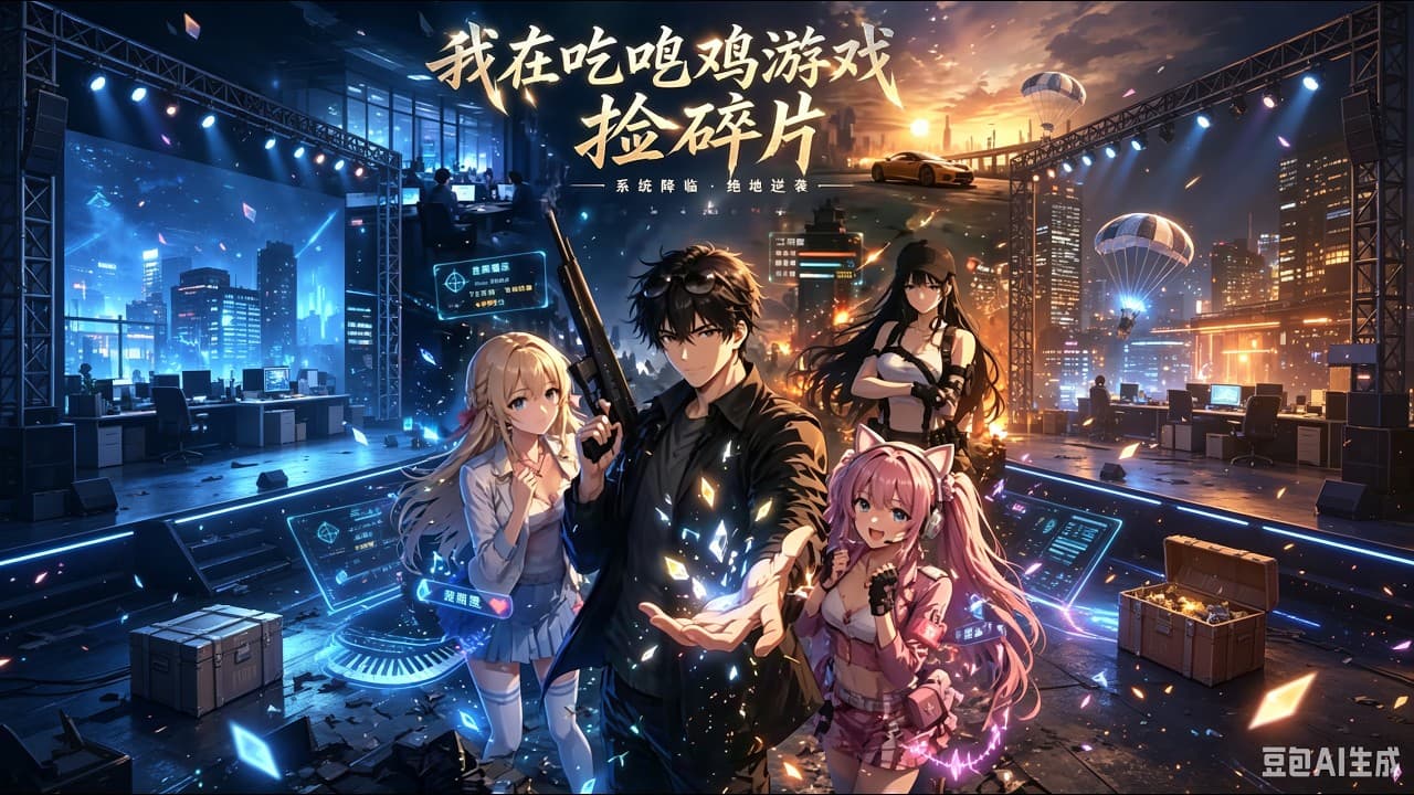 我在吃鸡游戏捡碎片